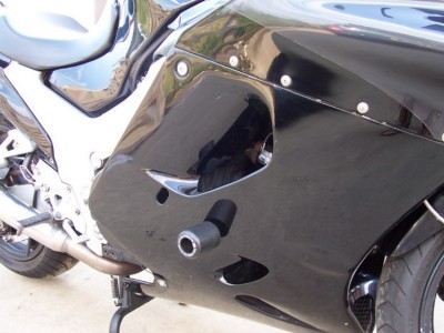 Padací chrániče - Kawasaki ZZR1100/1200, černé